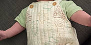 Jayce is registered to the contest to win money with this photo: baby, blanket, button, child, clothing, couch, cute, eyes, fabric, face, head, indoors, infant, onesie, person, portrait, skin, sleeves, soft, winnie_the_pooh