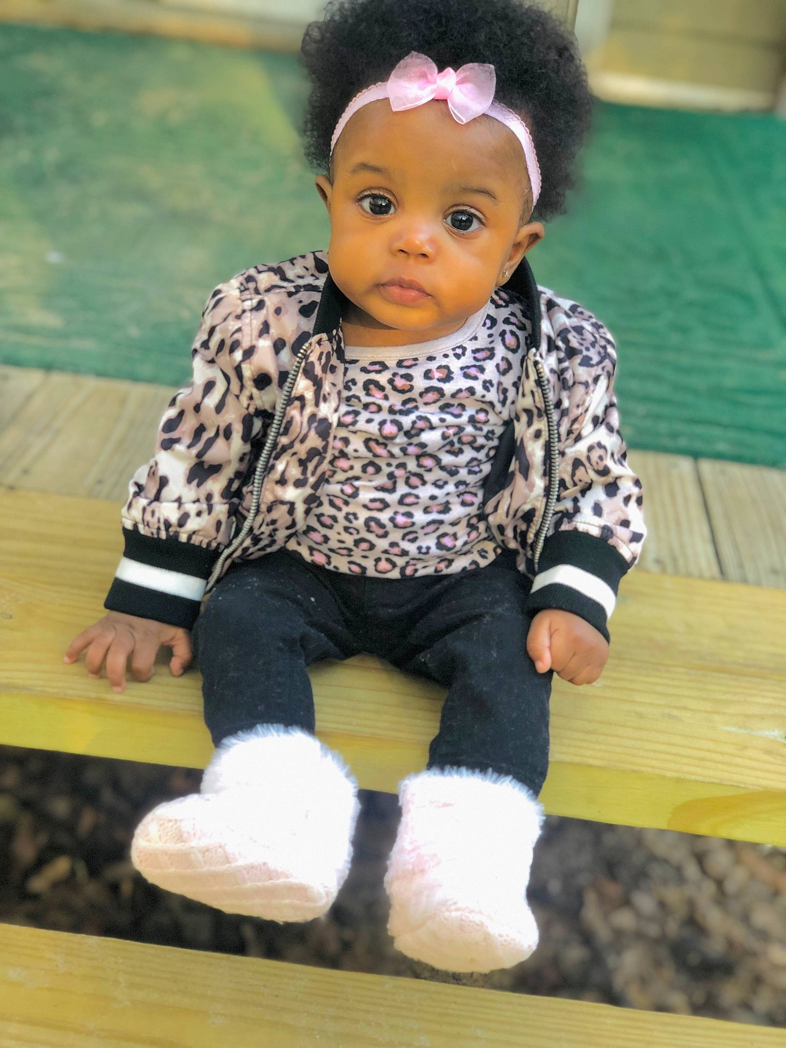 Emersyn joined the competition — help win amazing prizes! baby, baby_toddler_clothing, cheek, child, chin, doll, eye, face, fashion_accessory, fashion_design, happy, iris, jewellery, magenta, necklace, pattern, person, sitting, sleeve, toddler