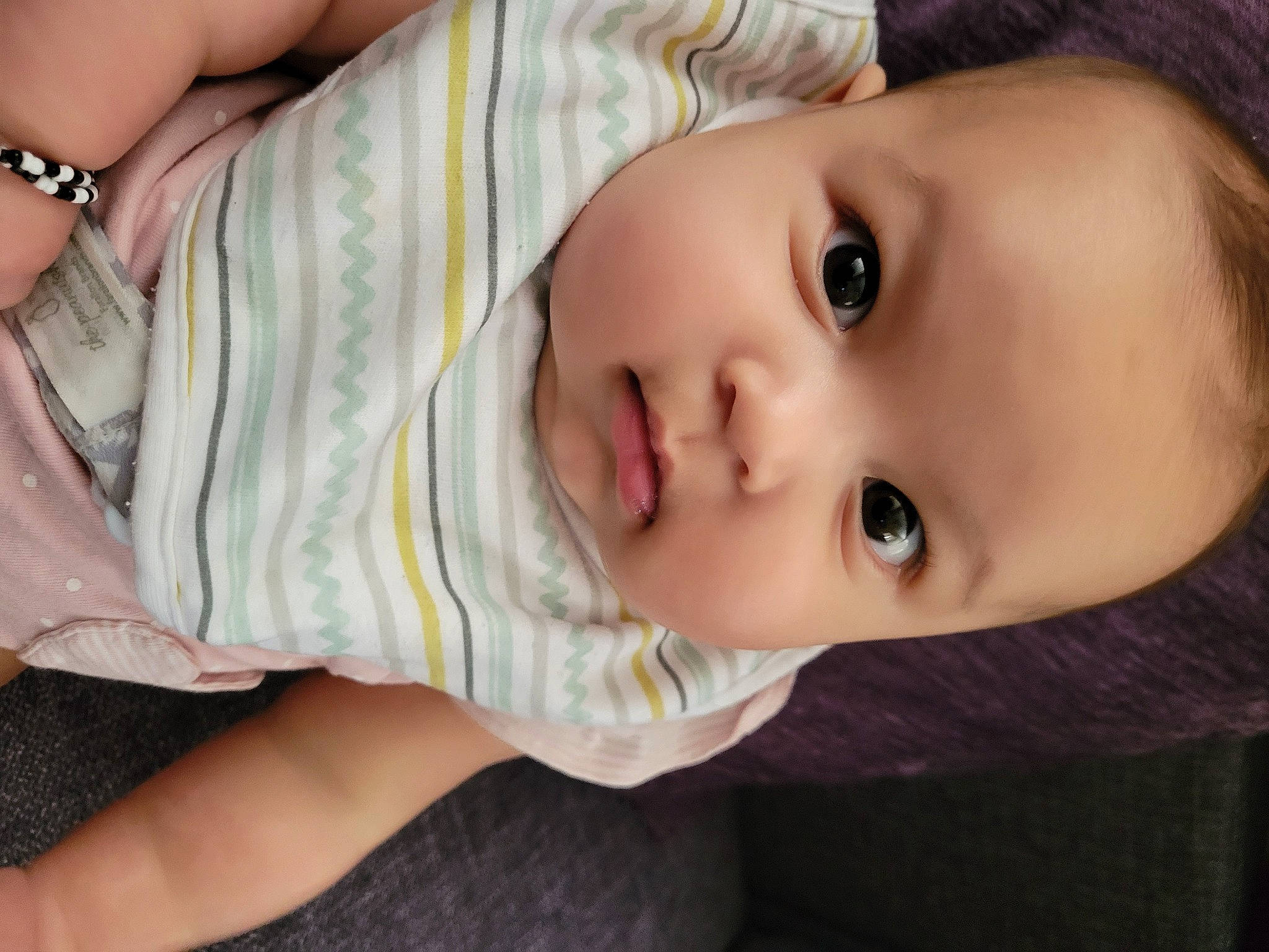 Ayla joined the competition — help win amazing prizes! baby, baby_toddler_clothing, cheek, child, eyelash, grass, iris, jewellery, lip, mouth, nail, nose, person, portrait_photography, sitting, skin, sleeve, thumb, toddler, tree