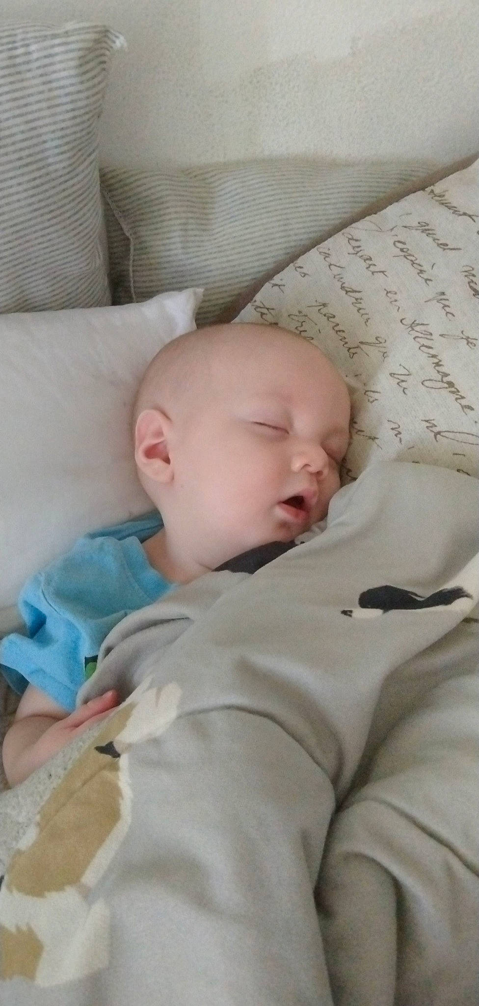 Timothy joined the competition — help win amazing prizes! baby, baby_products, baby_sleeping, baby_toddler_clothing, bed, bedding, bedtime, cheek, child, comfort, couch, head, linens, nap, person, room, sitting, skin, sleeve, textile