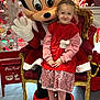 Giulia a rejoint le concours — aidez-le/la à gagner de superbes lots ! celebration, chair, character, child, christmas, costume, decoration, festive, floor, gift_bag, girl, holiday, indoor, mailbox, minnie_mouse, person, red, smile, tree, white_tree