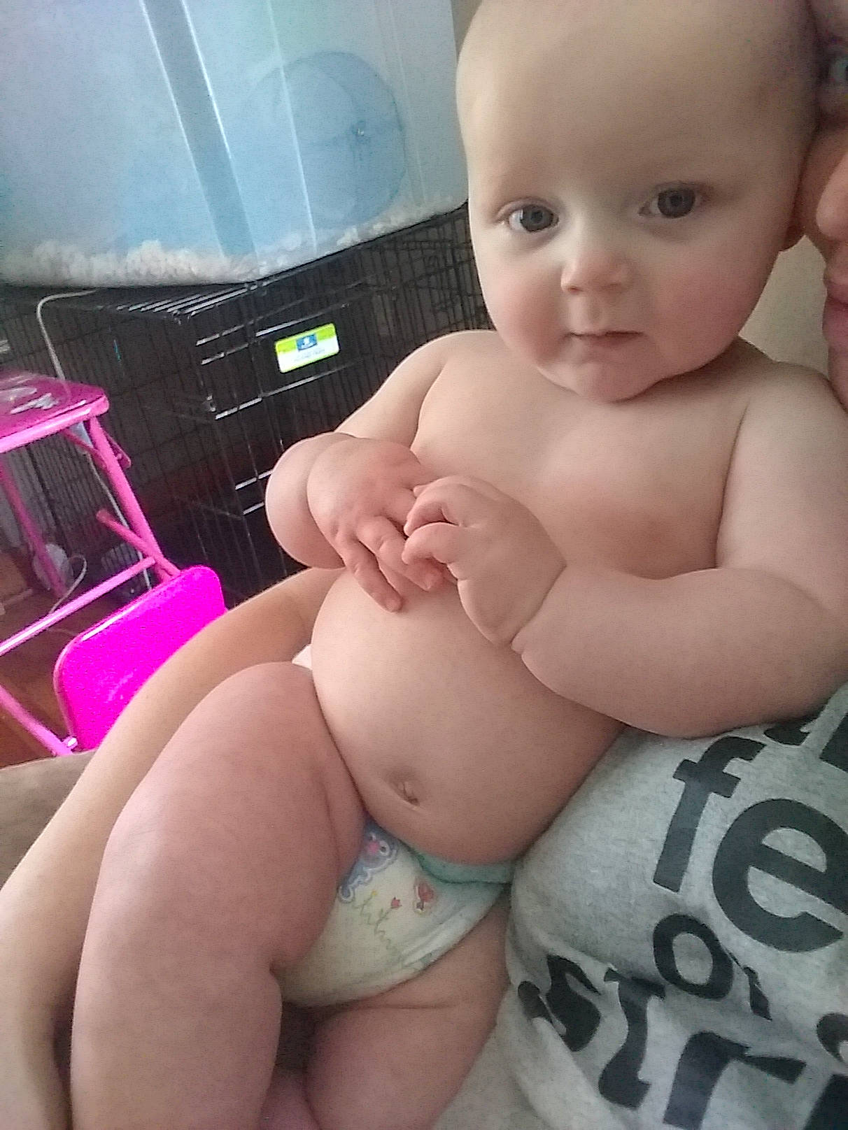 Roman joined the competition — help win amazing prizes! abdomen, baby, black_hair, cheek, chest, child, face, finger, hand, lip, mouth, muscle, person, pink, skin, smile, stomach, thumb, toddler, trunk