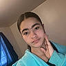 Aniya joined the competition — help win amazing prizes! casual_clothing, curtain, eyebrows, face, hair, hand, home, hoodie, indoor, natural_light, neutral_expression, person, portrait, relaxed, sitting, skin, wall, window, young_person, youth