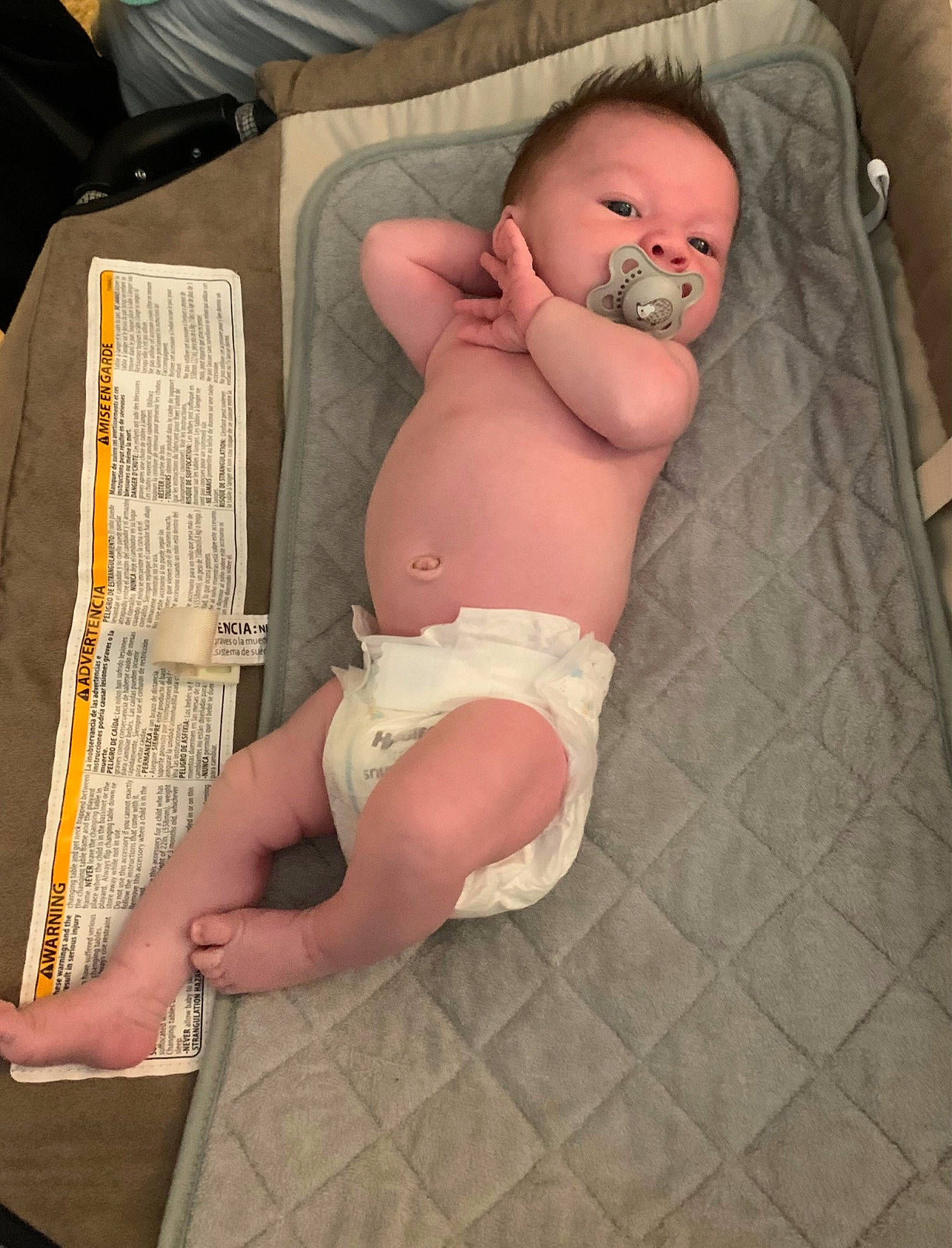 Bodhi joined the competition — help win amazing prizes! abdomen, baby, barechested, chest, comfort, diaper, finger, foot, head, human_body, human_leg, knee, mouth, navel, person, skin, stomach, thigh, toddler, trunk