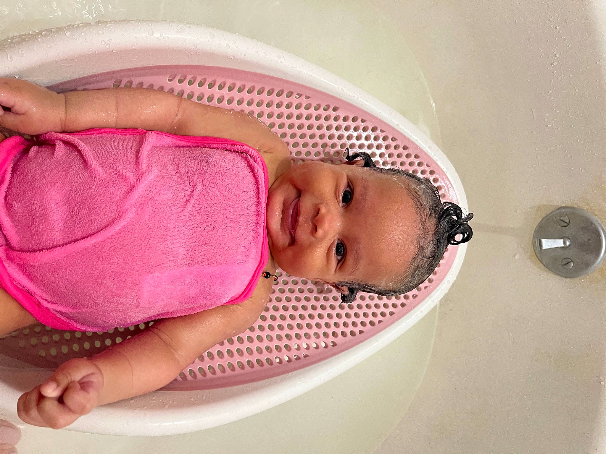 Avianni joined the competition — help win amazing prizes! baby, baby_products, baby_safety, baby_sleeping, baby_toddler_clothing, bathing, bathroom, cheek, child, comfort, eye, eyelash, face, headgear, joy, lip, mouth, person, pink, skin