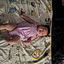 Lakiyah is registered to the contest to win money with this photo: baby, infant, milestone_blanket, winnie_the_pooh, pink_clothing, smiling, lying_down, yellow_heart, numbers, months, cute, child, blanket, soft, bed, person, indoors, happy, portrait, young