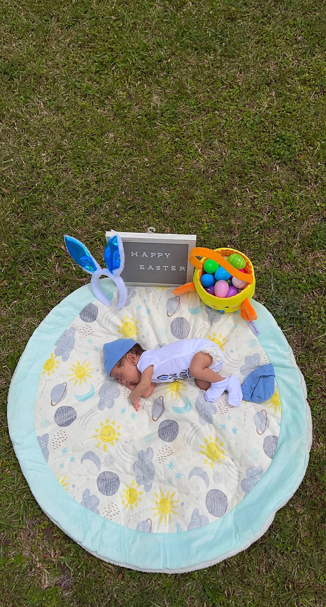 Elijah joined the competition — help win amazing prizes! art, baby, baby_products, baby_toddler_clothing, bib, chair, circle, event, fun, grass, leisure, linens, party_supply, pattern, person, plastic, play, recreation, t_shirt, toddler