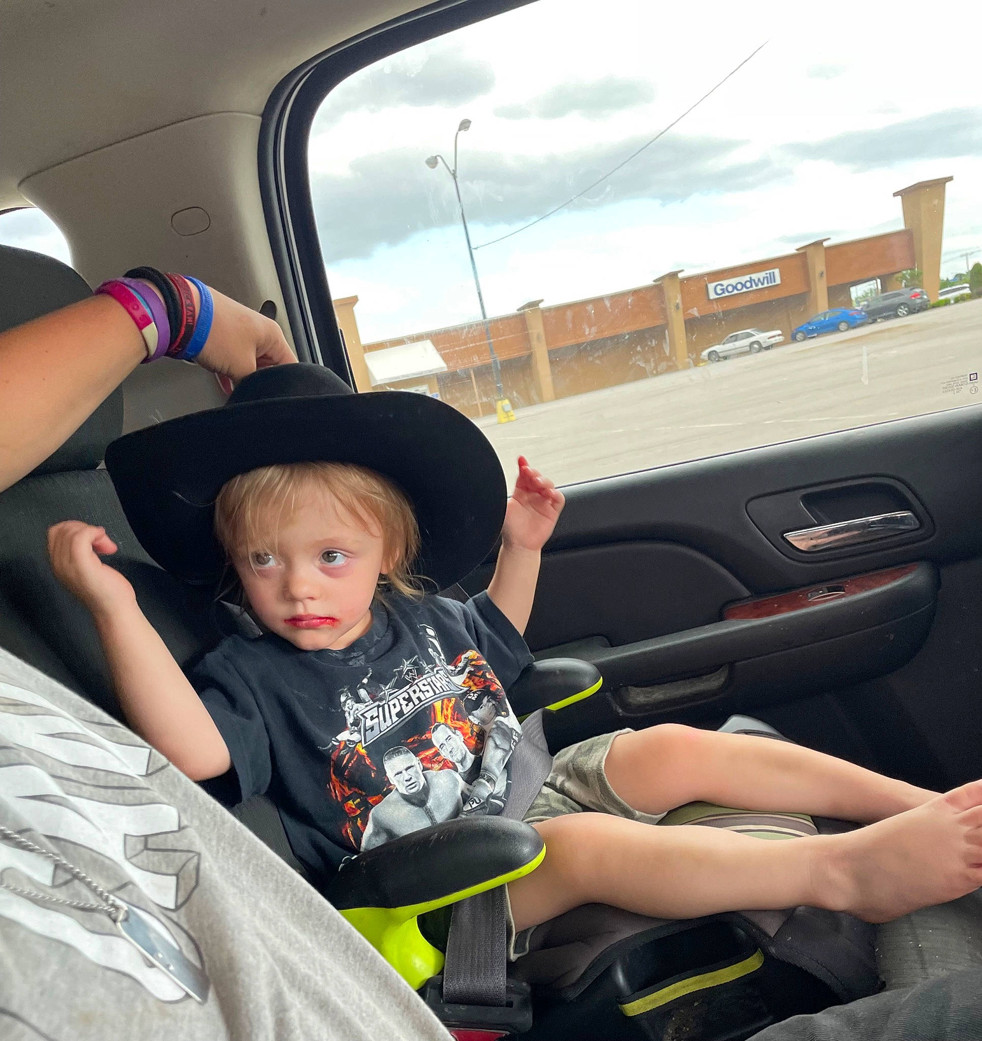 Blaze joined the competition — help win amazing prizes! auto_part, automotive_design, automotive_exterior, automotive_mirror, car, car_seat, car_seat_cover, cloud, hand, hat, motor_vehicle, person, personal_luxury_car, sky, steering_wheel, toddler, travel, vehicle, vehicle_door, window