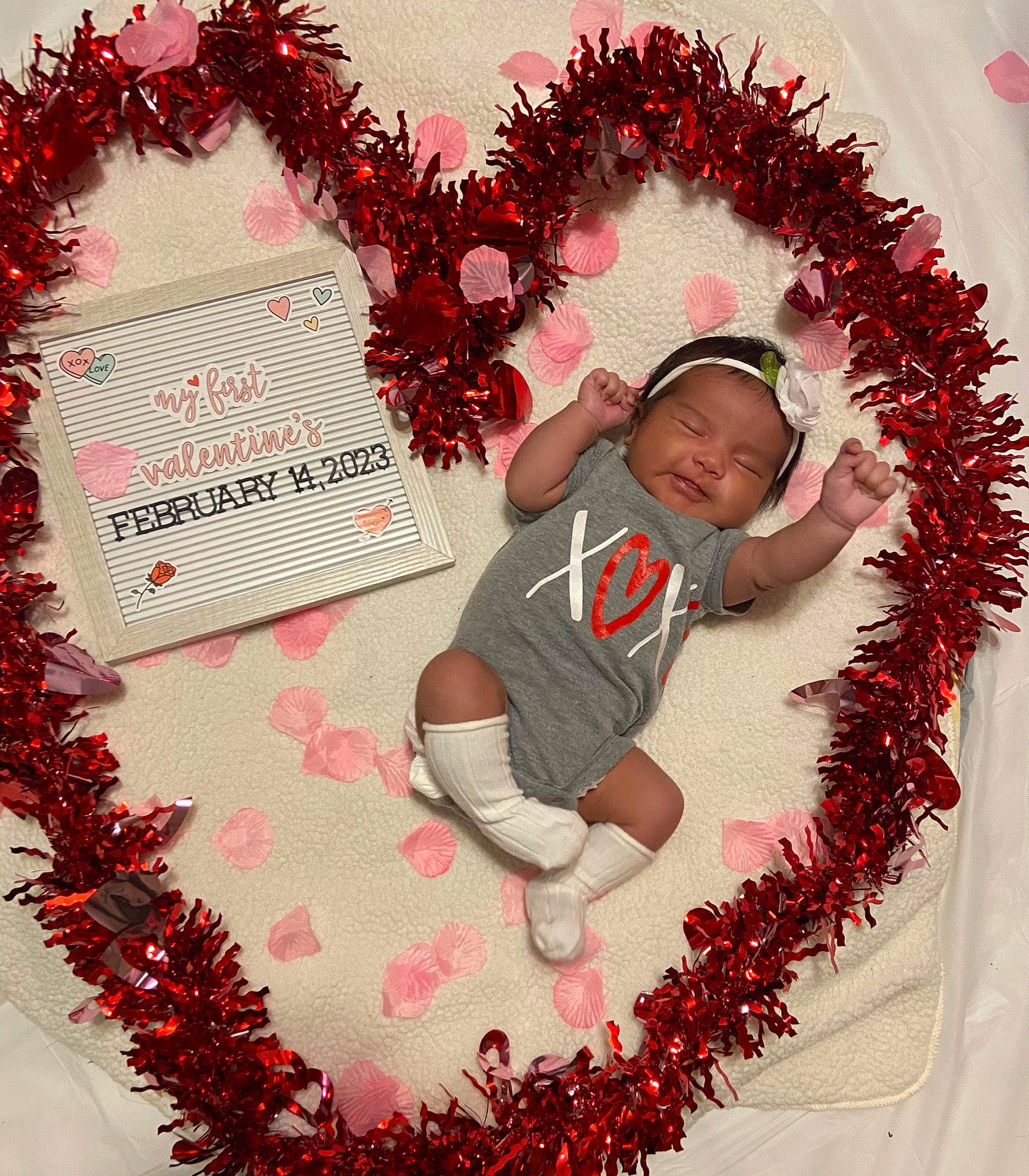 Sofia joined the competition — help win amazing prizes! art, baby_toddler_clothing, carmine, creative_arts, font, happy, headwear, illustration, leaf, magenta, pattern, people_in_nature, person, petal, pink, product, rectangle, red, sleeve, smile