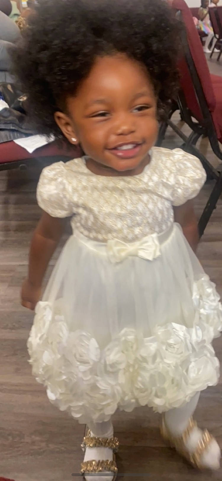 Alaiya joined the competition — help win amazing prizes! baby, baby_toddler_clothing, chair, cheek, child, day_dress, dress, embellishment, event, fashion_accessory, flooring, formal_wear, fun, happy, head, iris, joy, person, skin, sleeve