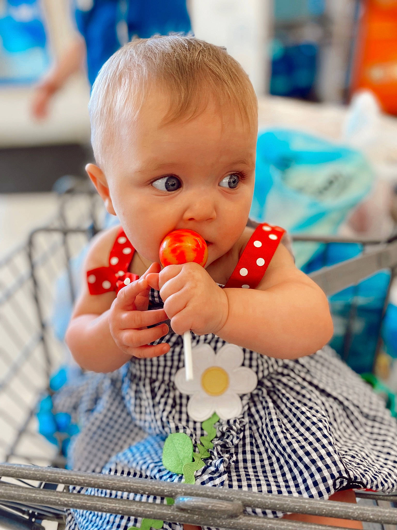 Nova joined the competition — help win amazing prizes! baby, baby_playing_with_toys, baby_products, baby_toys, blue, child, eating, event, finger, fun, happy, leisure, nose, person, play, recreation, sitting, summer, sweetness, toddler