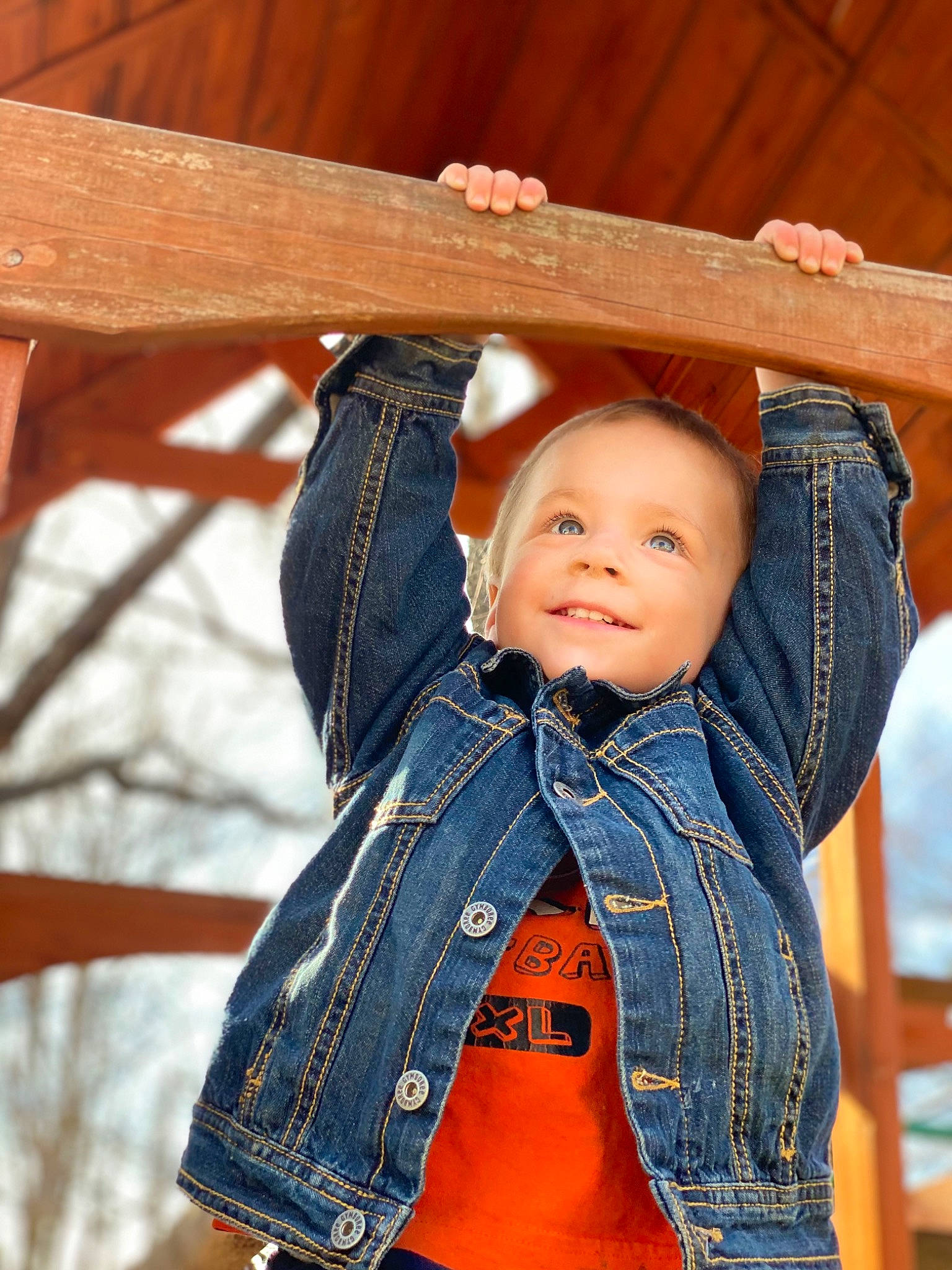 Michael joined the competition — help win amazing prizes! baby, baby_toddler_clothing, child, electric_blue, eye, face, fun, happy, head, jacket, joy, leisure, outerwear, people_in_nature, person, recreation, skin, sleeve, smile, toddler