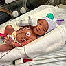 Jakaidens joined the competition — help win amazing prizes! baby, bed, blanket, child, cute, hat, healthcare, hospital, incubator, infant, medical_equipment, monitoring, newborn, pacifier, patient, person, resting, sensor, tiny, wired