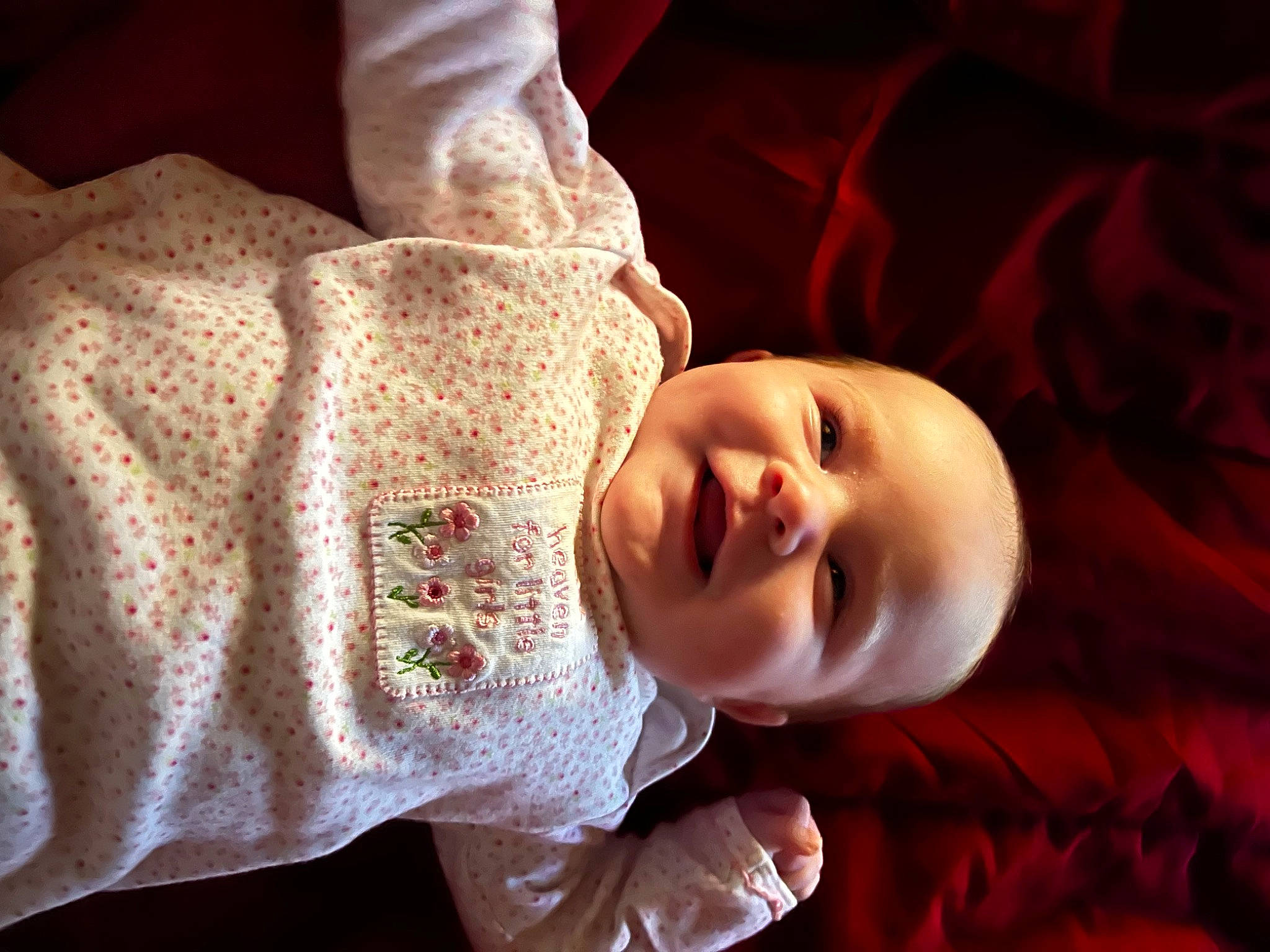 Delylah joined the competition — help win amazing prizes! baby, baby_toddler_clothing, cheek, chin, comfort, eye, flash_photography, fun, happy, head, human_body, lip, mouth, neck, nose, person, skin, sleeve, smile, textile