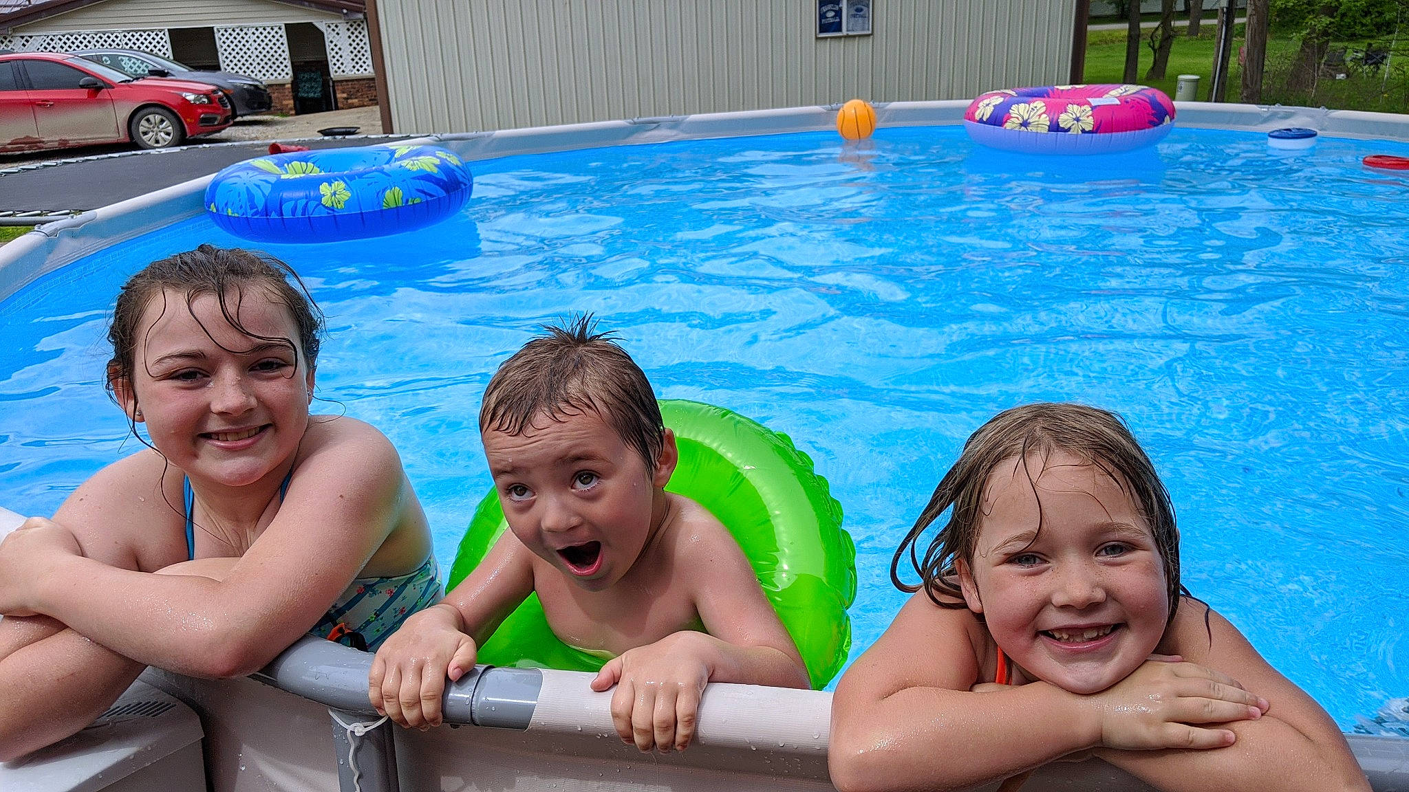 Jesse is registered to the contest to win money with this photo: bathing, child, fun, games, joy, leisure, person, play, pool, recreation, summer, surprise, swimming_pool, vacation