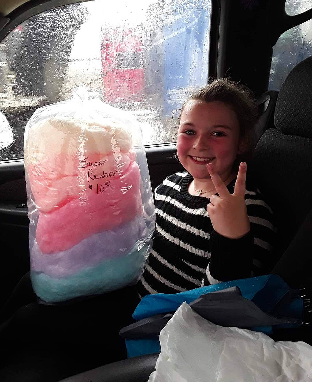 Abagail joined the competition — help win amazing prizes! child, cotton_candy, joy, person, smile, tooth, vacation, water