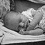 Elizabeth joined the competition — help win amazing prizes! newborn, baby, sleeping, blanket, infant, monochrome, black_and_white, peaceful, soft, close_up, cute, resting, young_child, toddler, portrait, indoors, comfortable, skin, hand, face