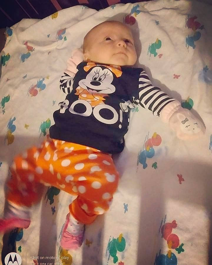 Gracie is registered to the contest to win money with this photo: baby, baby_products, baby_safety, baby_sleeping, baby_toddler_clothing, bedding, child, comfort, eye, happy, head, linens, pattern, person, pink, sleeve, stuffed_toy, t_shirt, toddler, toy