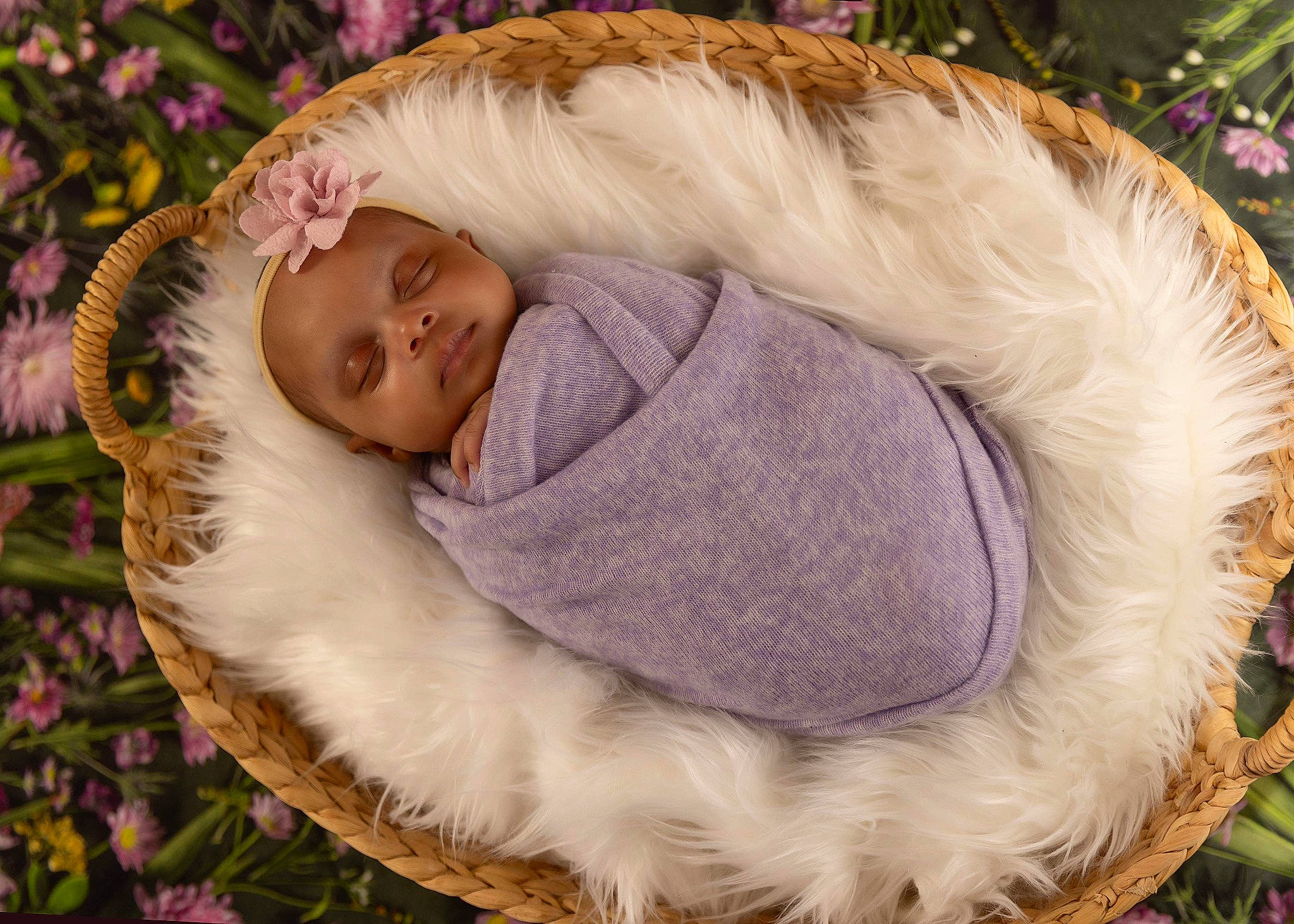 Viviana is registered to the contest to win money with this photo: cap, comfort, fashion_accessory, feather, fur, fur_clothing, grass, happy, headgear, knit_cap, linens, magenta, nap, outerwear, person, plant, sleep, toddler, tree, wool