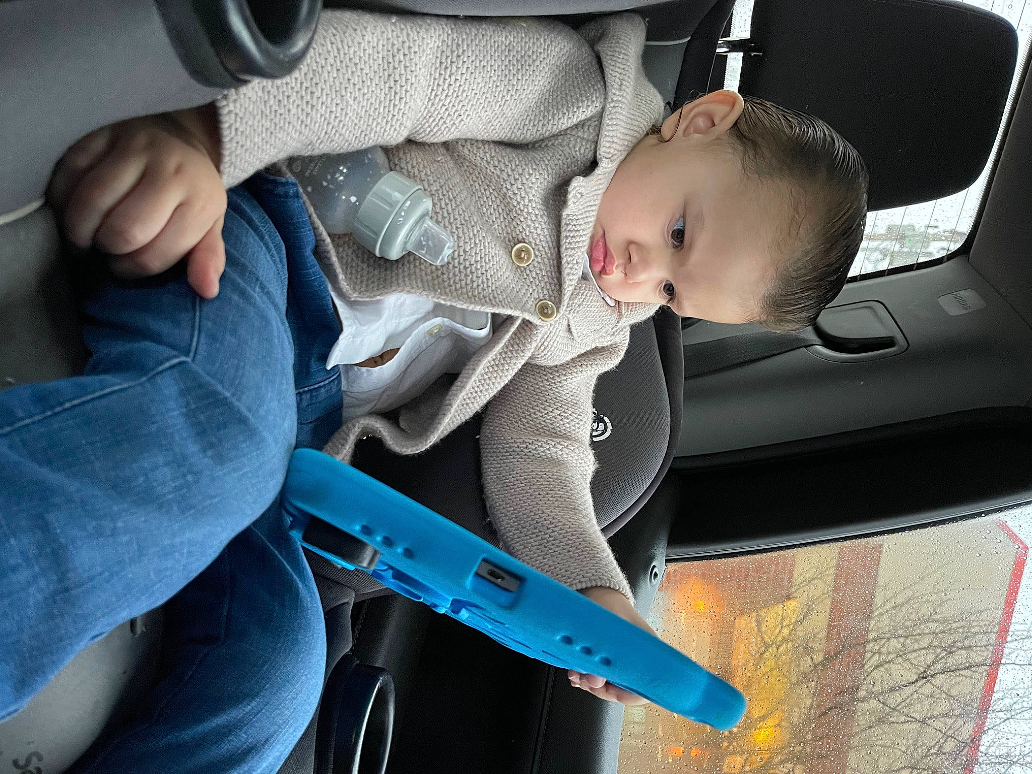 Lenny joined the competition — help win amazing prizes! auto_part, automotive_design, automotive_exterior, automotive_window_part, baby, baby_toddler_clothing, car, car_seat, child, comfort, electric_blue, family_car, gesture, luxury_vehicle, motor_vehicle, person, seat_belt, toddler, vehicle, vehicle_door