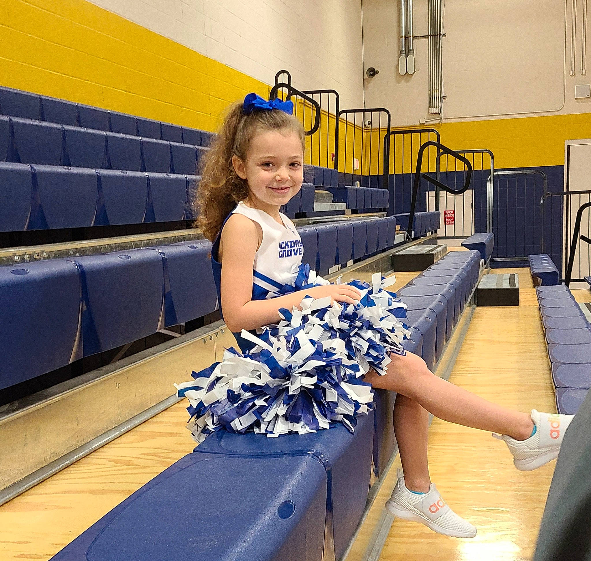 Makenzie joined the competition — help win amazing prizes! child, dress, electric_blue, engineering, fashion_design, flooring, fun, happy, human_leg, joint, joy, knee, leg, leisure, one_piece_garment, person, shoe, sitting, smile, sportswear
