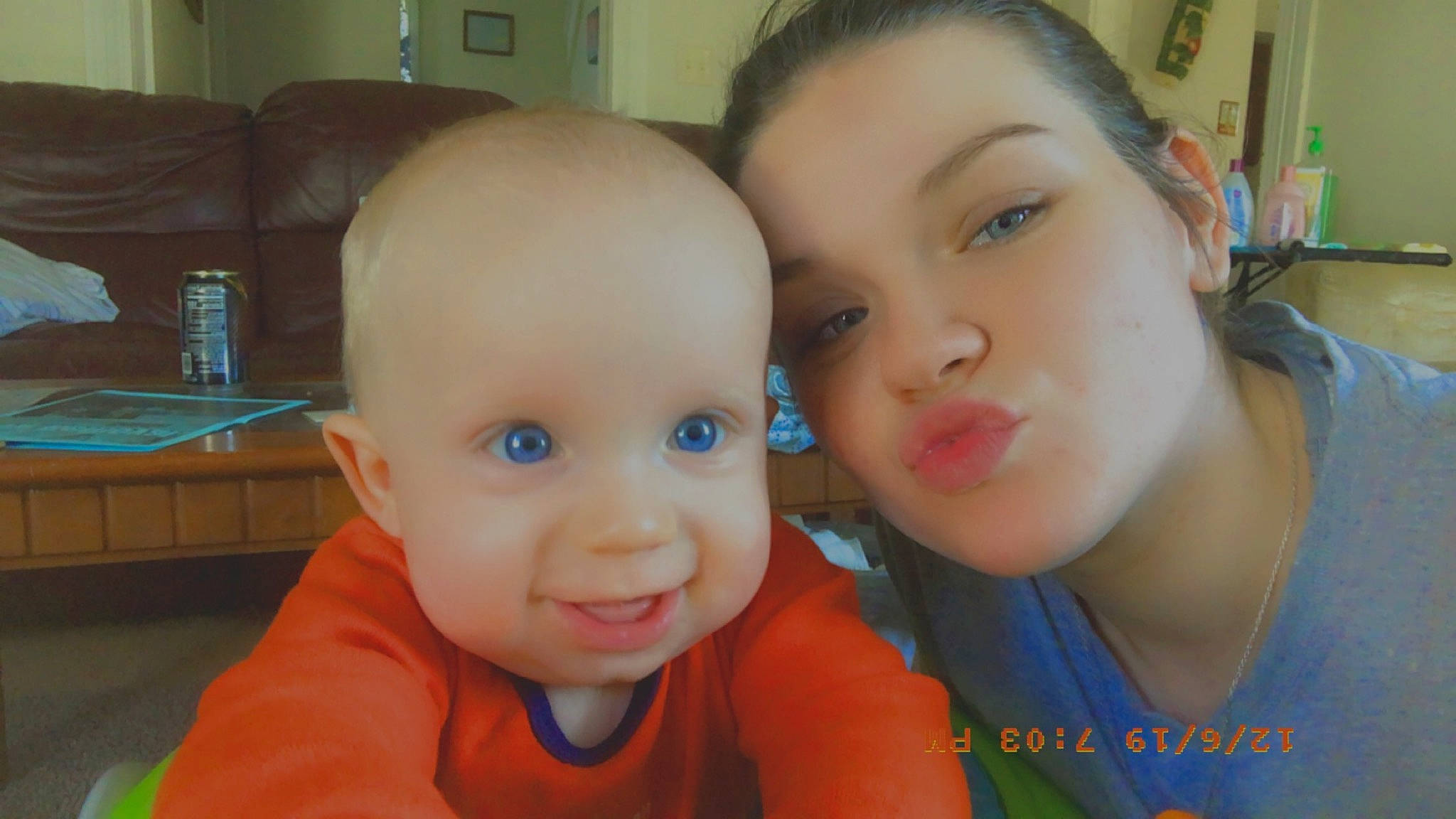 Ivar is registered to the contest to win money with this photo: baby, cheek, child, chin, ear, eye, eyebrow, face, forehead, head, iris, lip, mother, mouth, nose, person, skin, smile, toddler