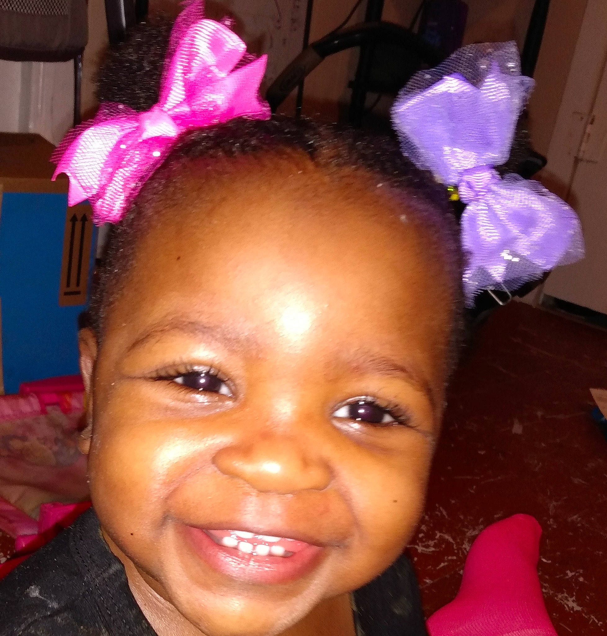 Daviana joined the competition — help win amazing prizes! black, cheek, chin, ear, eyebrow, eyelash, forehead, hair, hairstyle, happy, iris, joy, lip, nose, organ, person, pink, purple, skin, smile