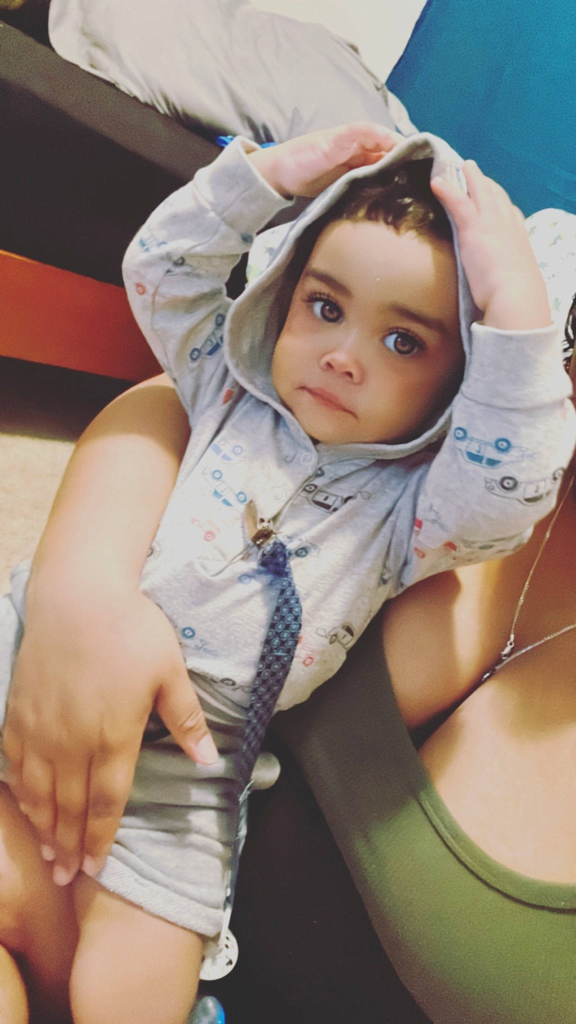 Kenai joined the competition — help win amazing prizes! arm, baby, baby_toddler_clothing, comfort, eyelash, finger, flash_photography, gesture, hand, happy, headwear, human_body, joint, mouth, muscle, person, skin, sleeve, thigh, thumb