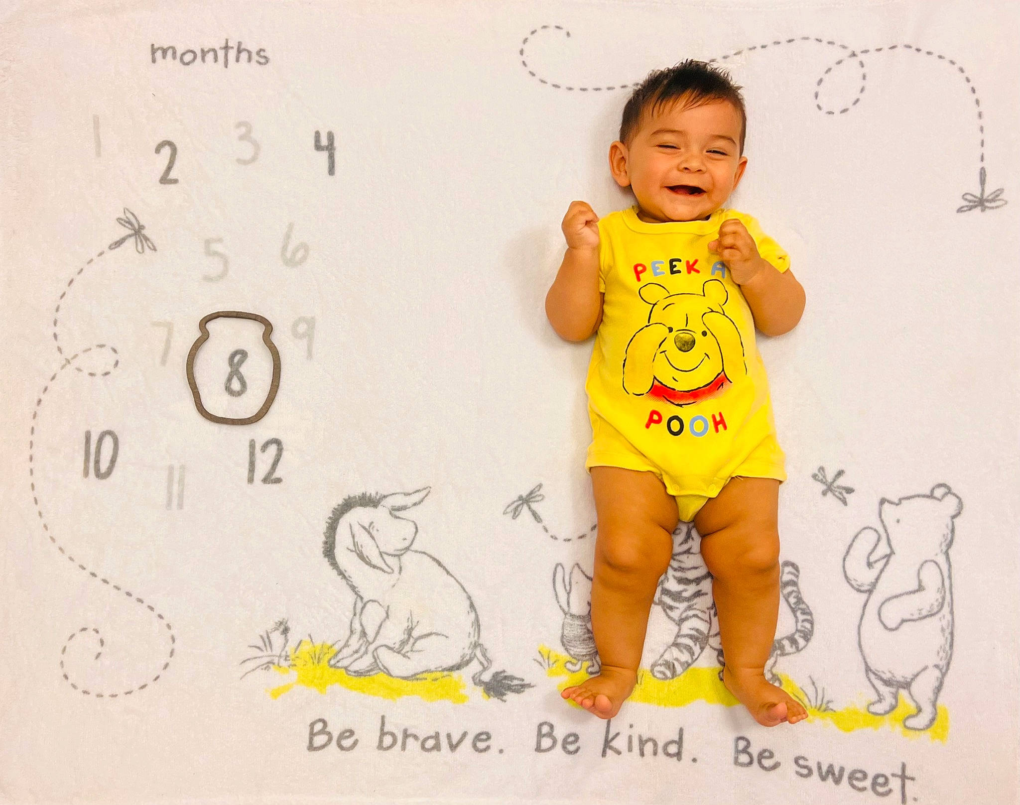 Sebastian joined the competition — help win amazing prizes! arm, baby, baby_toddler_clothing, child, circle, finger, font, fun, gesture, hand, happy, head, human_body, joy, mammal, pattern, person, product, sleeve, smile