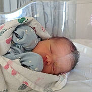 Alice joined the competition — help win amazing prizes! newborn, baby, sleeping, blanket, hospital, bassinet, infant, soft, wrapped, cozy, peaceful, cute, clothing, bed, face, head, resting, indoors, person, healthcare