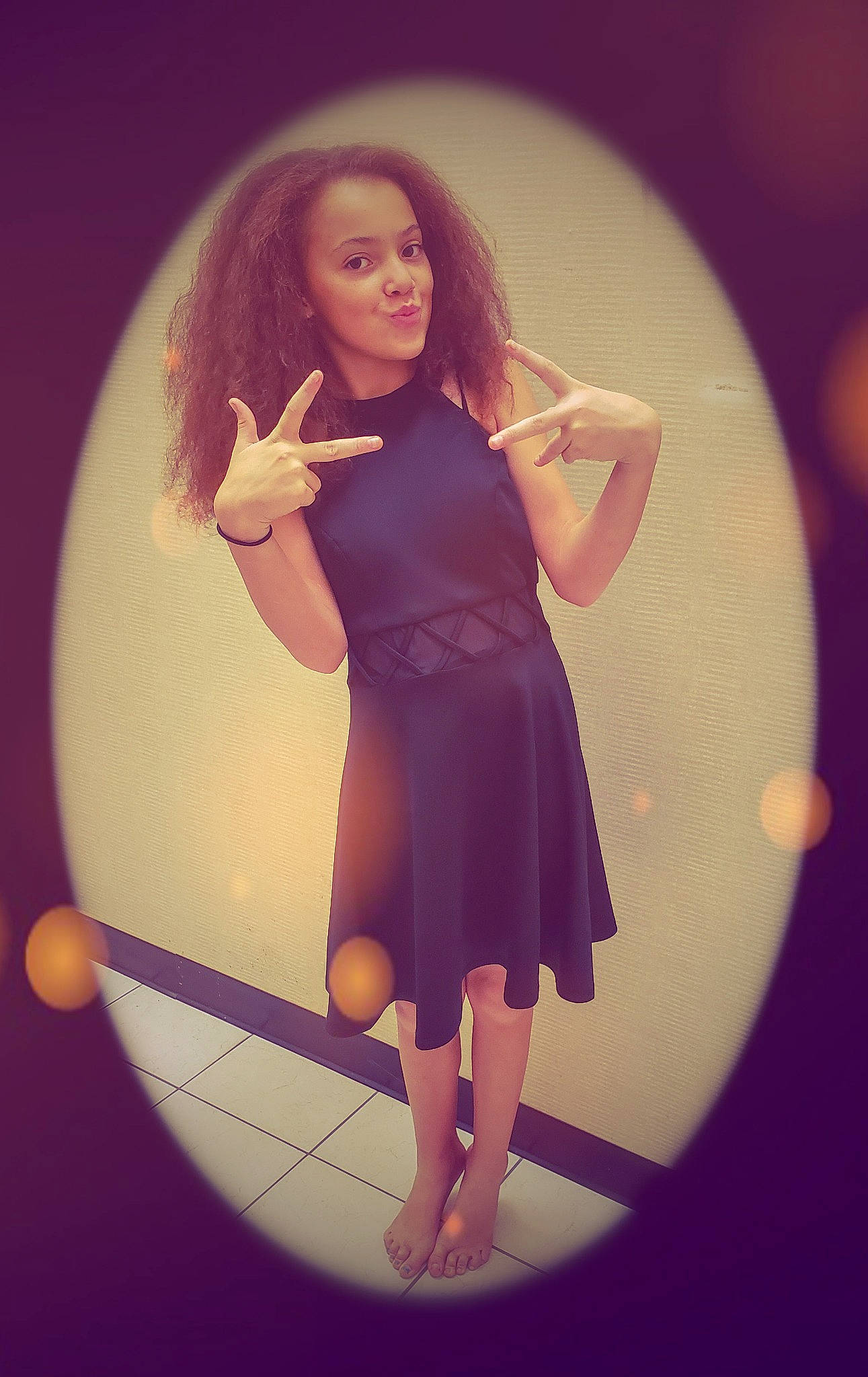 Zoey joined the competition — help win amazing prizes! ball, balloon, beauty, brown_hair, circle, dress, joint, long_hair, person, photography, pink, purple, space, violet