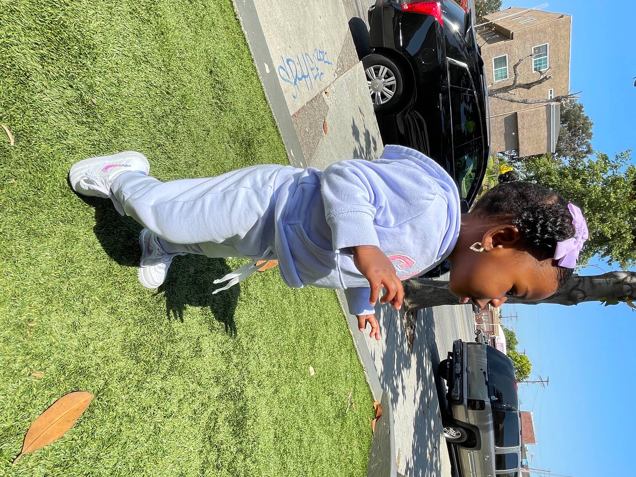 Journie is registered to the contest to win money with this photo: auto_part, automotive_exterior, automotive_tire, car, family_car, fun, grass, leisure, motor_vehicle, person, plant, recreation, sky, street_fashion, street_light, tire, travel, tree, vehicle, vehicle_door