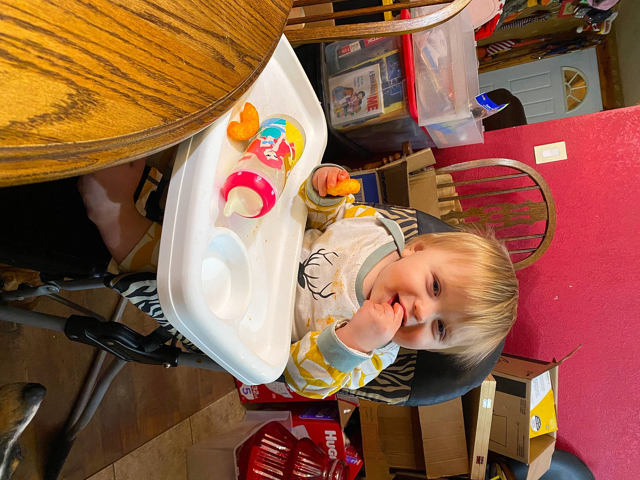 Beau joined the competition — help win amazing prizes! art, baby, baby_products, child, cowboy_hat, fashion_accessory, fun, hat, leisure, person, play, room, smile, snapshot, sombrero, sun_hat, toddler, toy, wood