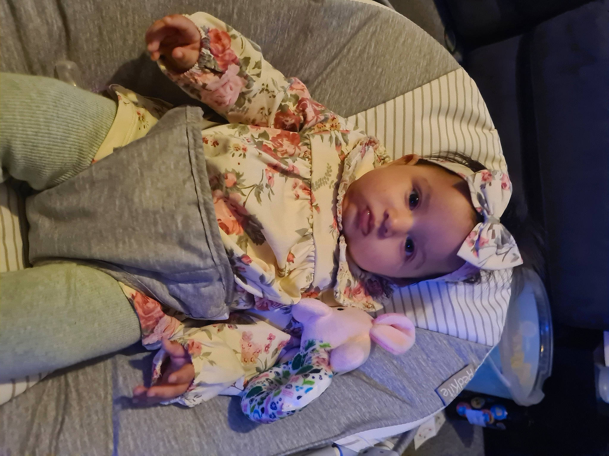 Aimee-louise joined the competition — help win amazing prizes! baby, baby_products, baby_toddler_clothing, bedtime, cheek, child, comfort, couch, eye, headwear, lap, linens, nap, person, room, rose, sitting, skin, sleep, toddler