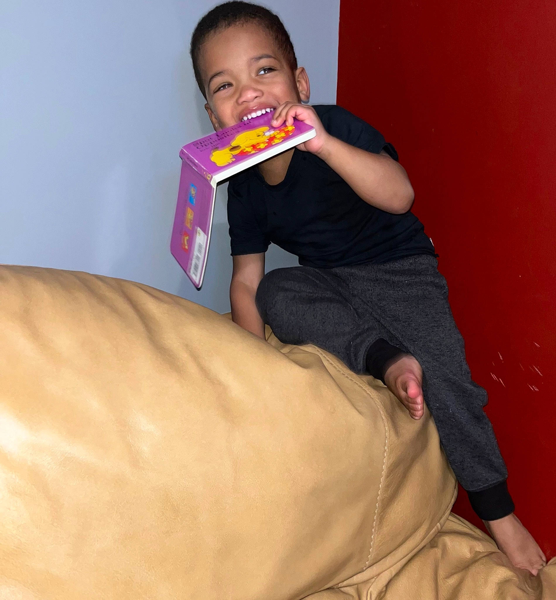 Ray Jr. joined the competition — help win amazing prizes! abdomen, baby_toddler_clothing, chest, child, comfort, elbow, finger, fun, happy, human_leg, knee, nail, nose, person, sleeve, t_shirt, thigh, thumb, toddler, trunk