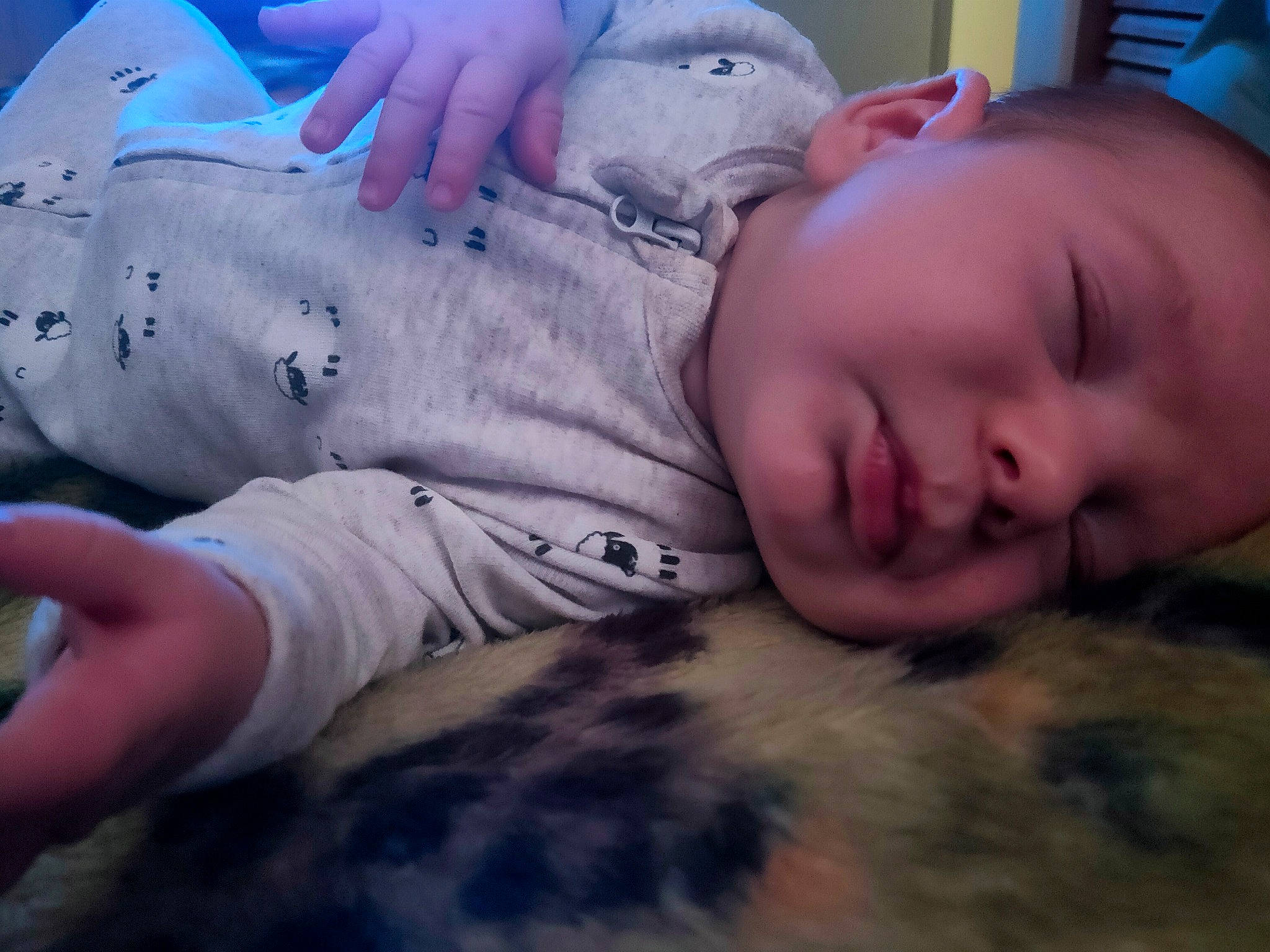 Kaiser joined the competition — help win amazing prizes! abdomen, baby, baby_toddler_clothing, cheek, child, comfort, elbow, facial_expression, finger, gesture, grass, happy, linens, mouth, nose, pattern, person, skin, sleeve, thumb