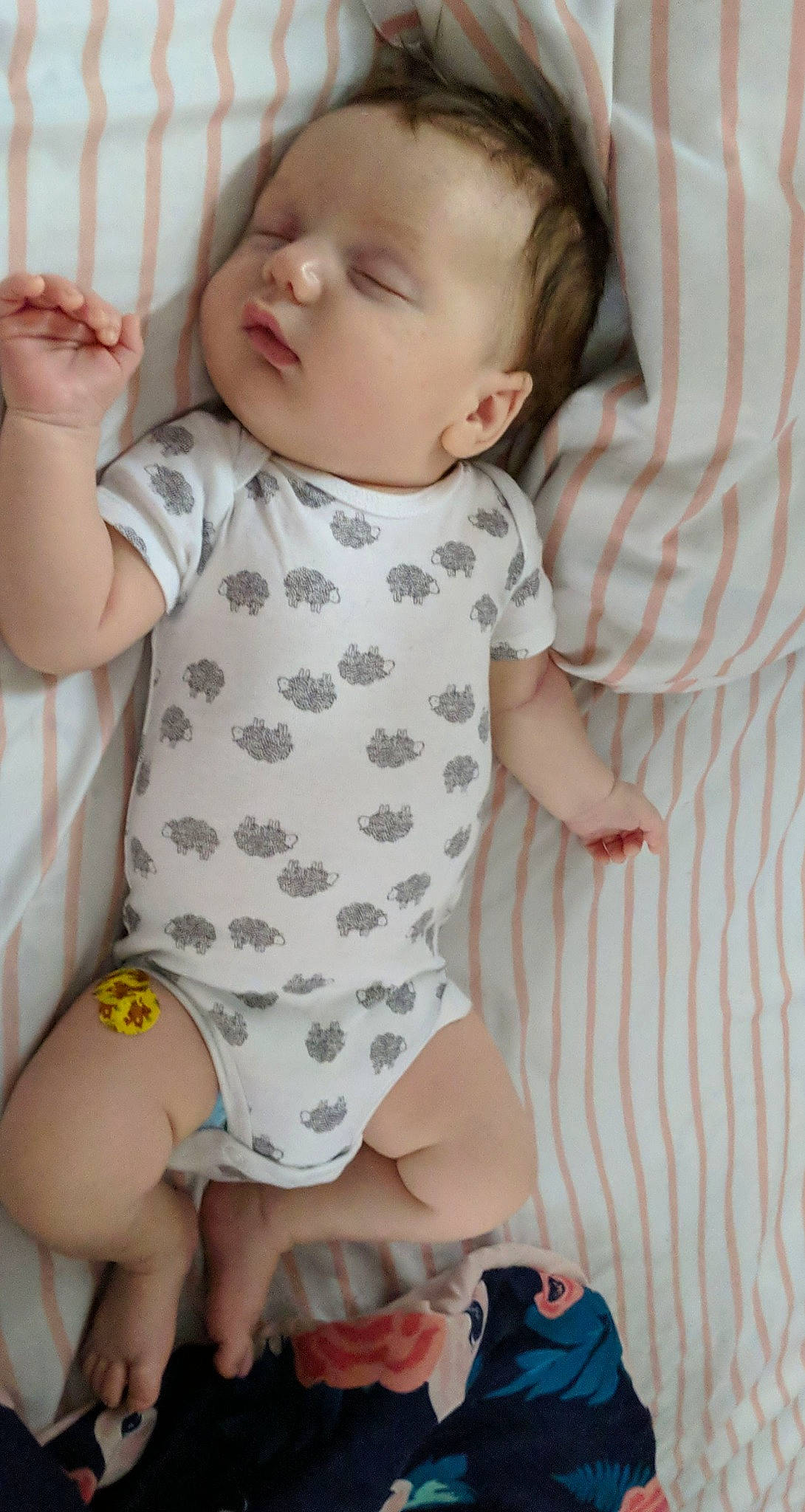 Korbin joined the competition — help win amazing prizes! baby, baby_products, baby_toddler_clothing, cheek, child, pattern, person, product, skin, sleeve, toddler