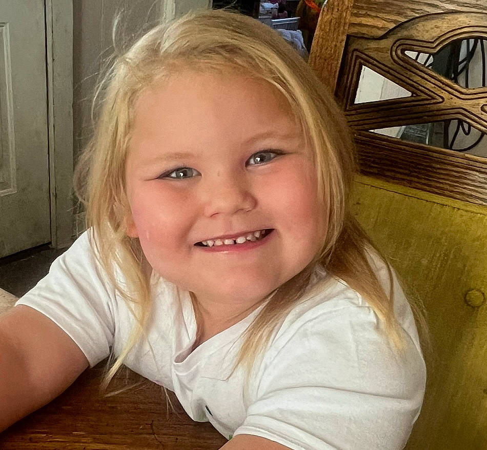 Journee joined the competition — help win amazing prizes! cheek, chin, eyebrow, eyelash, forehead, fun, happy, iris, jaw, joy, lip, long_hair, mammal, mouth, neck, nose, person, skin, smile, toddler