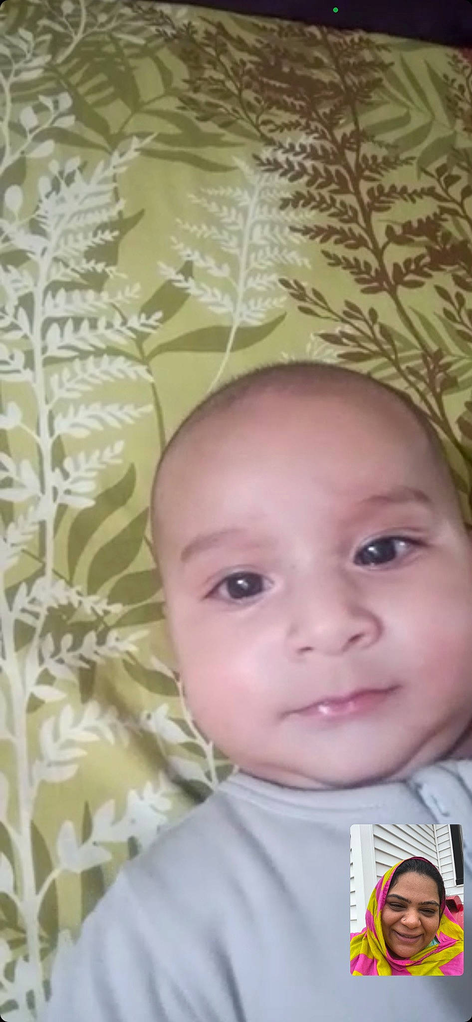 Mikale joined the competition — help win amazing prizes! baby, baby_toddler_clothing, cheek, child, eye, eyebrow, eyelash, forehead, happy, head, iris, joy, lip, nose, pattern, person, plant, skin, smile, tints_and_shades