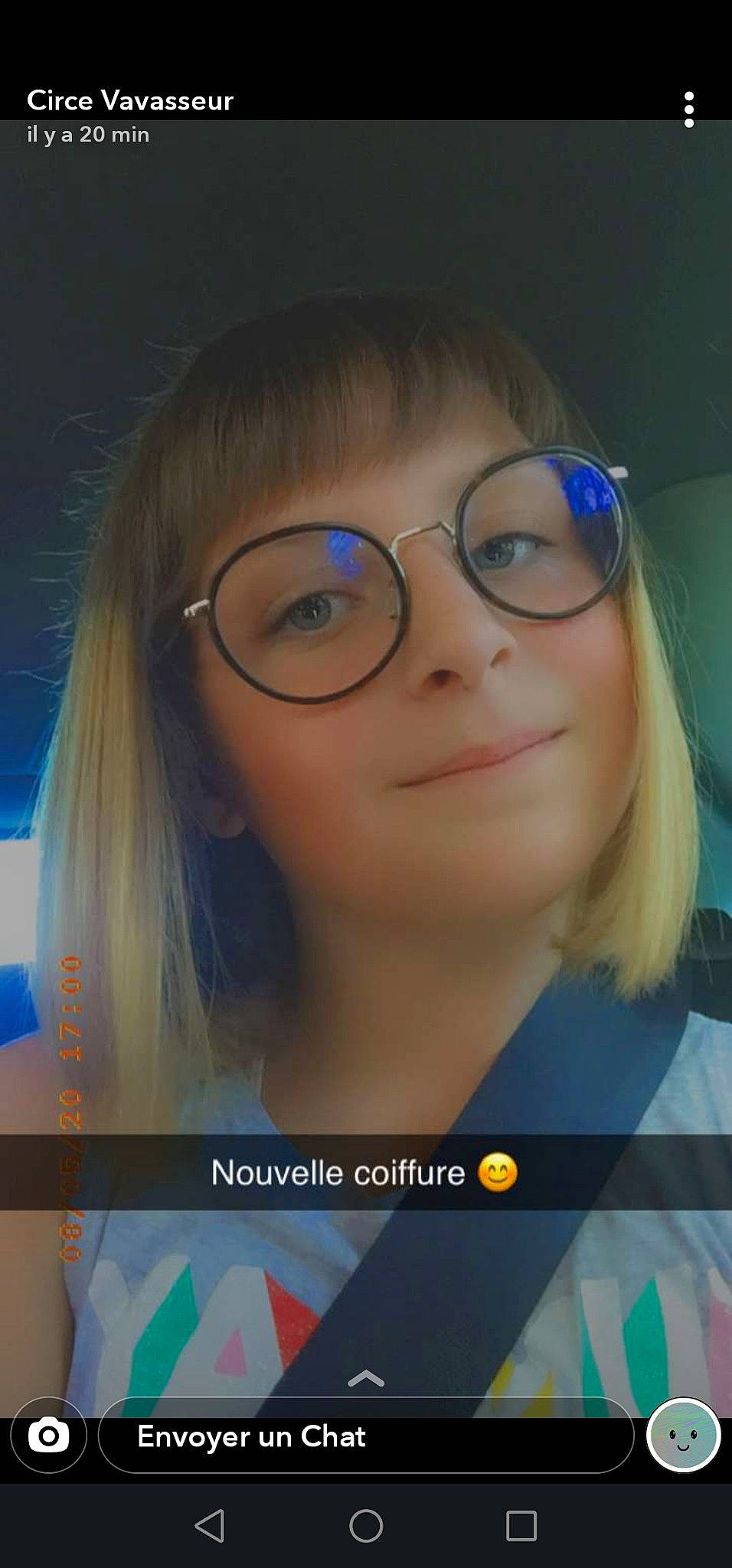 Circé a rejoint le concours — aidez-le/la à gagner de superbes lots ! bangs, black_hair, cheek, chin, cool, eyebrow, eyelash, eyewear, forehead, fun, glasses, iris, lip, long_hair, mouth, nose, person, selfie, skin, smile