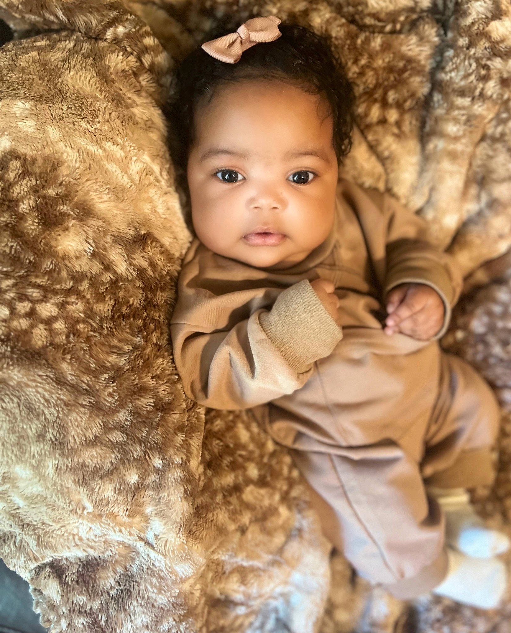 Taelyn joined the competition — help win amazing prizes! baby, child, eye, flash_photography, fun, fur, gesture, grass, happy, human_body, mammal, nose, pattern, people_in_nature, person, plant, sitting, toddler, tree, trunk