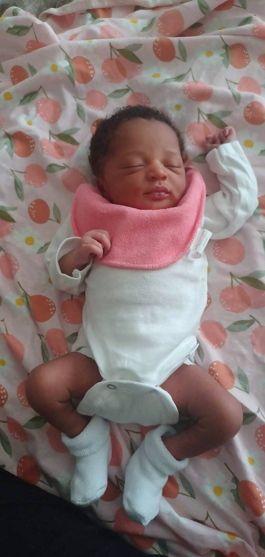 Aniyla joined the competition — help win amazing prizes! baby, baby_products, baby_safety, baby_sleeping, baby_toddler_clothing, bedding, cheek, child, comfort, human_body, knee, linens, person, pink, room, skin, sleeve, thigh, thumb, toddler