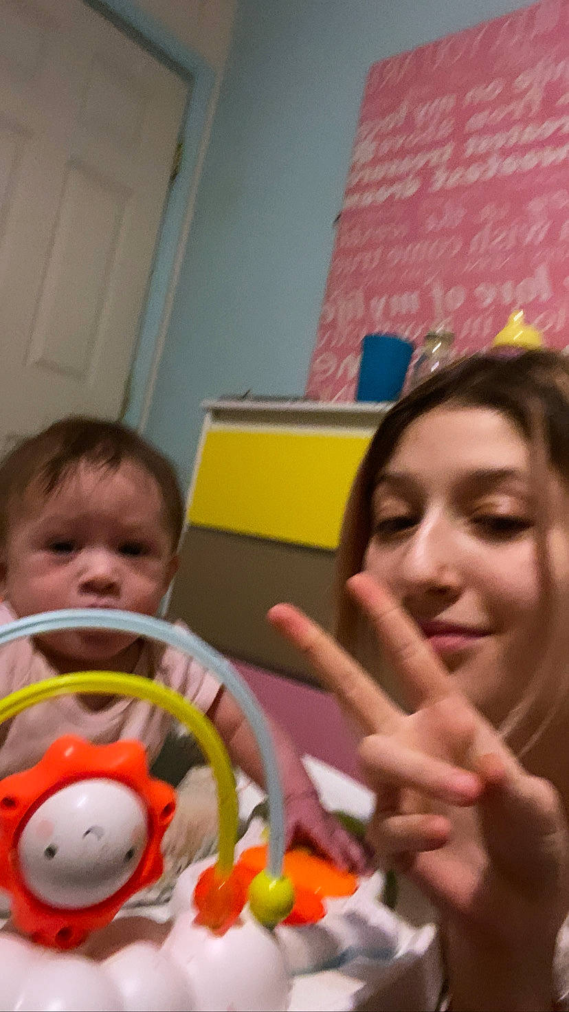 Chanel is registered to the contest to win money with this photo: baby, cheek, child, eyelash, face, facial_expression, fun, gesture, happy, joy, leisure, mouth, nose, organ, people, person, photograph, skin, smile, snapshot