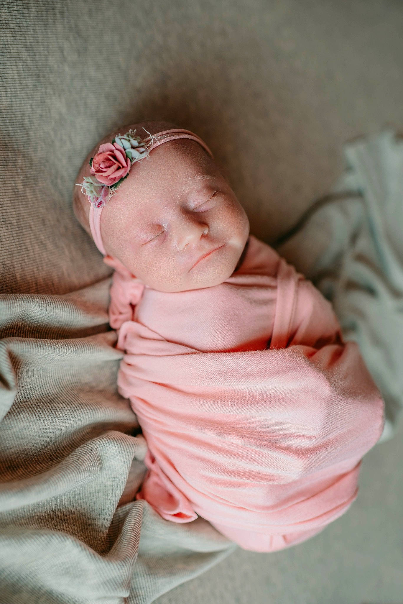 Chloeann is registered to the contest to win money with this photo: baby, baby_sleeping, birth, cheek, child, hair_accessory, headband, headgear, person, pink, skin, sleep, toddler