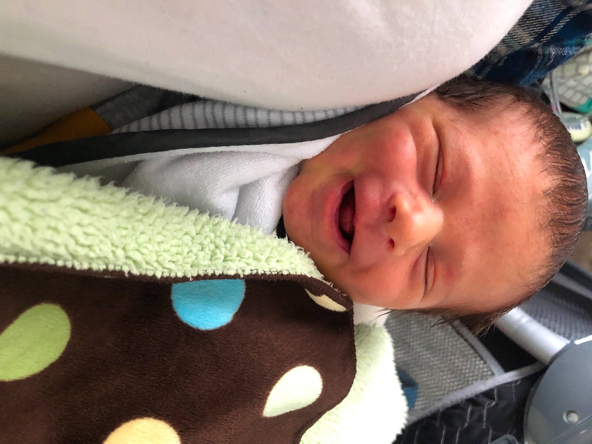 Lance joined the competition — help win amazing prizes! baby, baby_products, baby_sleeping, baby_toddler_clothing, bedtime, blue, cheek, child, comfort, finger, hand, linens, nap, nose, person, room, skin, textile, toddler, tree