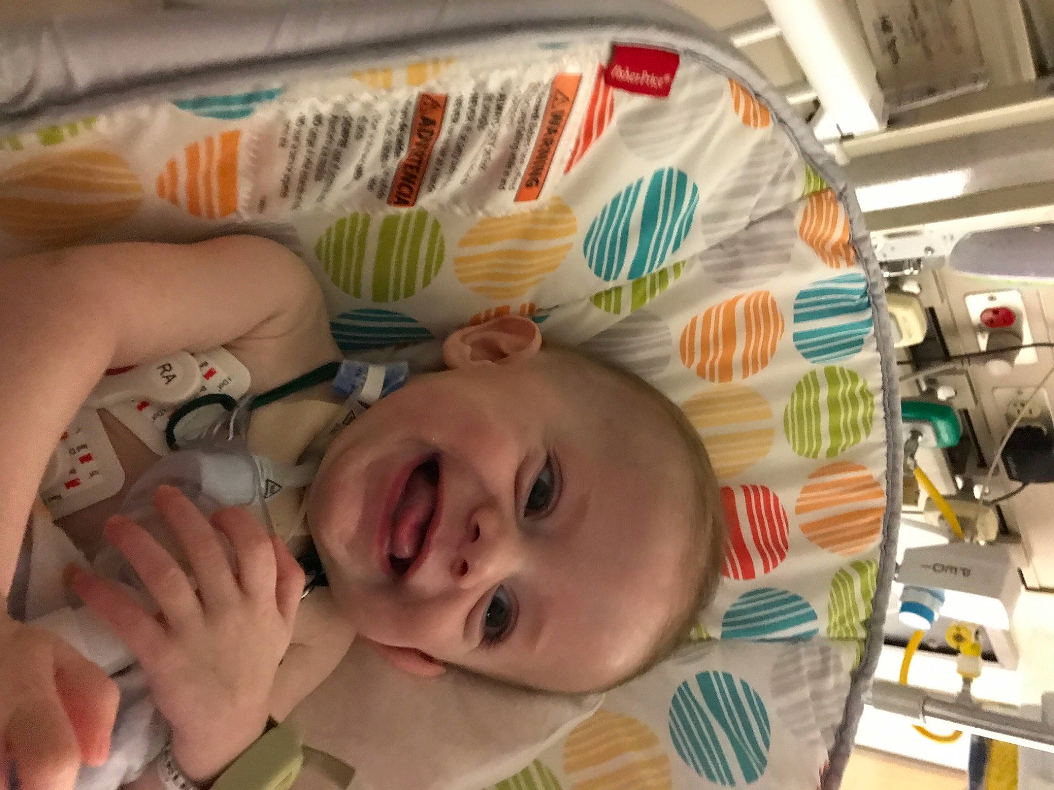 Kash is registered to the contest to win money with this photo: baby, baby_products, baby_safety, baby_toddler_clothing, cheek, chest, child, comfort, eyebrow, fun, happy, iris, joy, mouth, nose, person, room, skin, smile, thumb