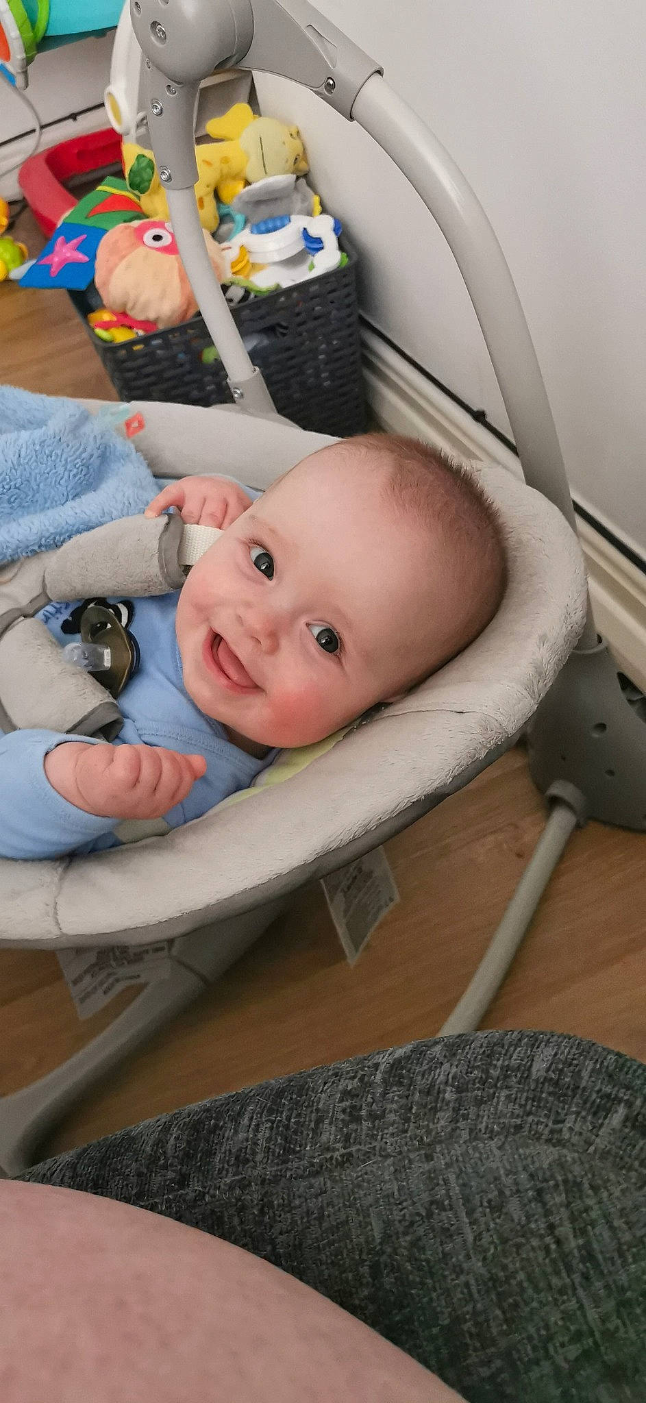 Lenny joined the competition — help win amazing prizes! baby, baby_products, baby_safety, cheek, child, infant_bed, joy, person, product, skin, toddler