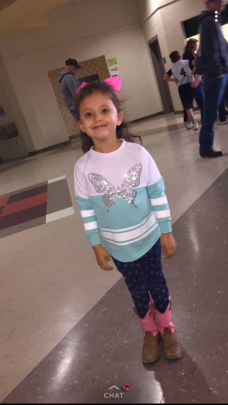 Keely is registered to the contest to win money with this photo: child, footwear, joy, leg, leggings, person, pink, shoe, sleeve, smile, snapshot, standing, style, t_shirt, tights, toddler, under_exposed