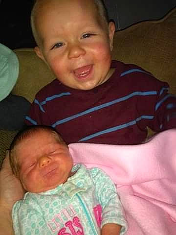 Emmalynn joined the competition — help win amazing prizes! baby, baby_toddler_clothing, cheek, child, chin, comfort, ear, face, facial_expression, forehead, head, iris, mammal, mouth, nose, organ, people, person, skin, toddler