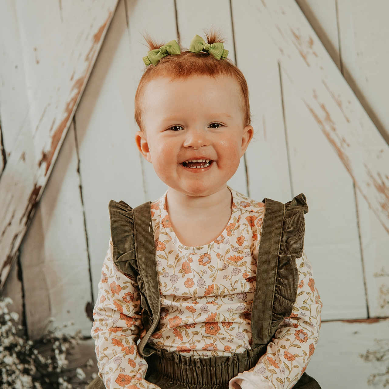 Savannah is registered to the contest to win money with this photo: animal, baby, babylaughing, bird, blonde, clothing, dress, face, hair, happy, head, jeans, laughing, pants, person, photography, portrait, sitting, smile, wood